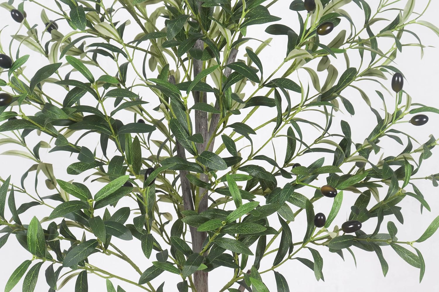 Artificial Olive Tree 6FT Tall with White Pot