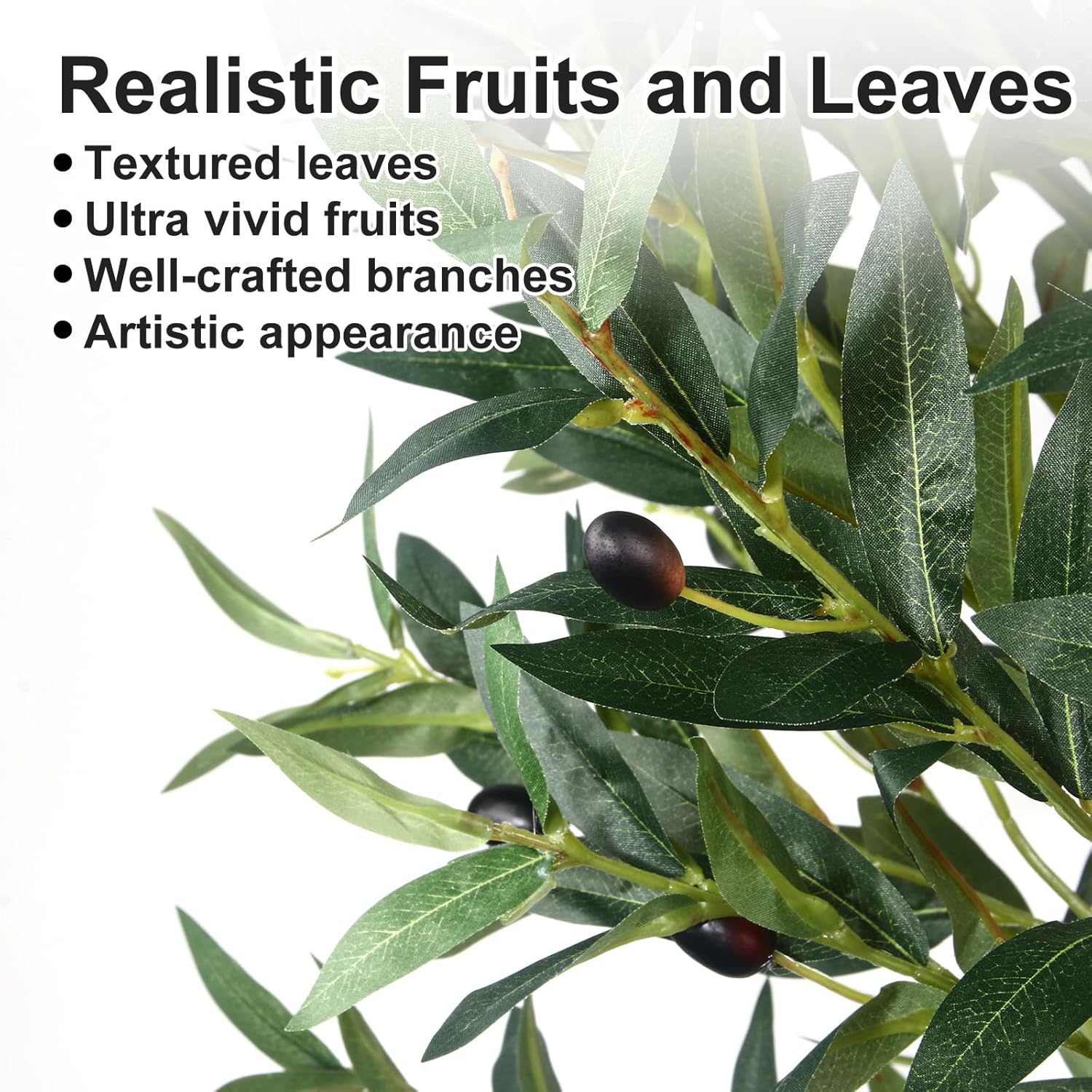 6FT Olive Tree Artificial Indoor Decor
