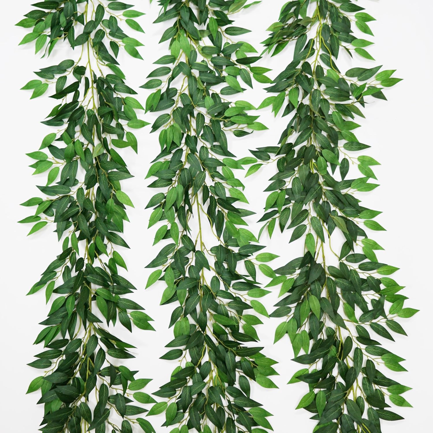 3 Strand Artificial Italian Ruscus Vines Garland 78 Inches