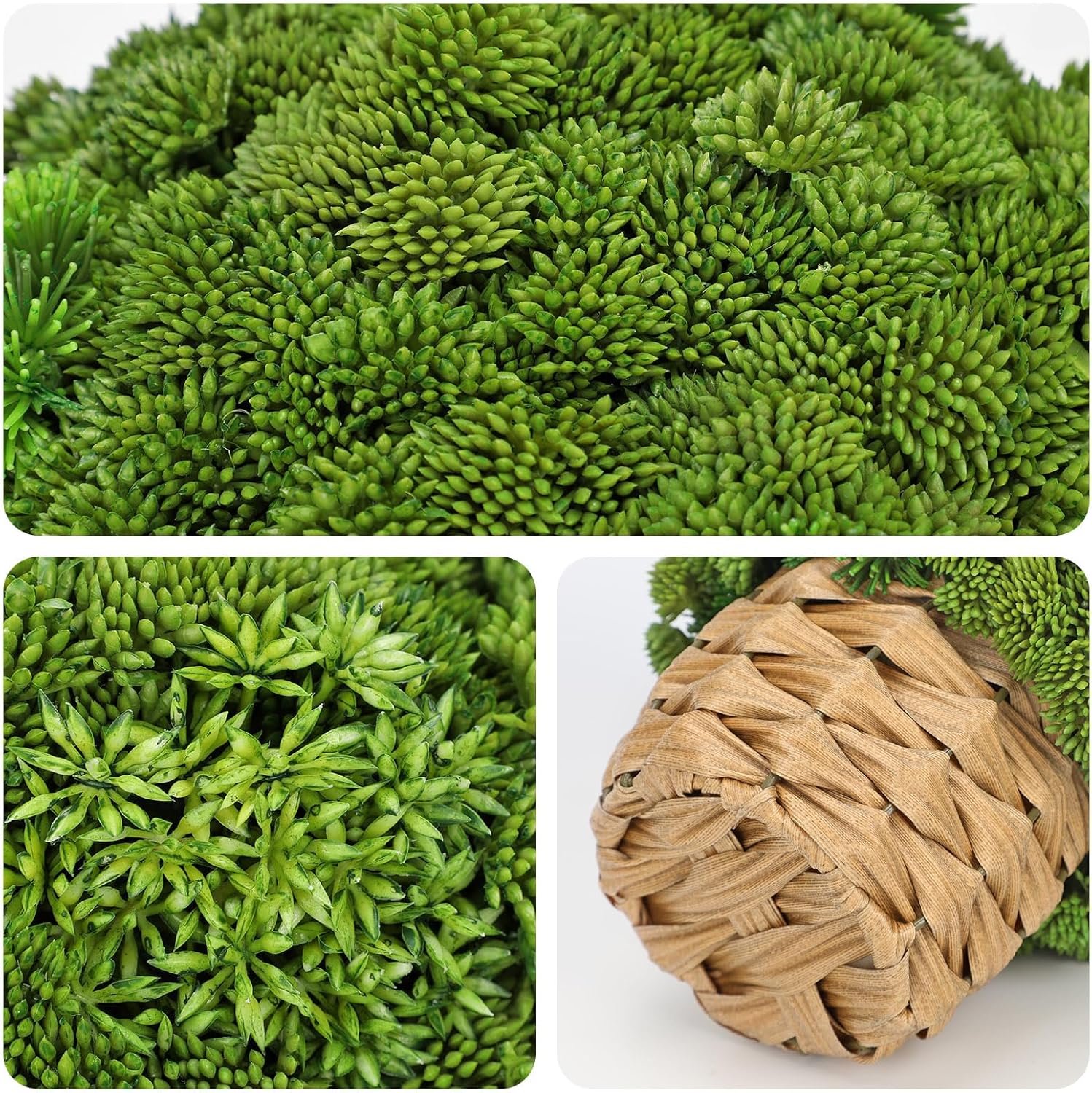 Briful Artificial Large Fake Succulent Arrangement