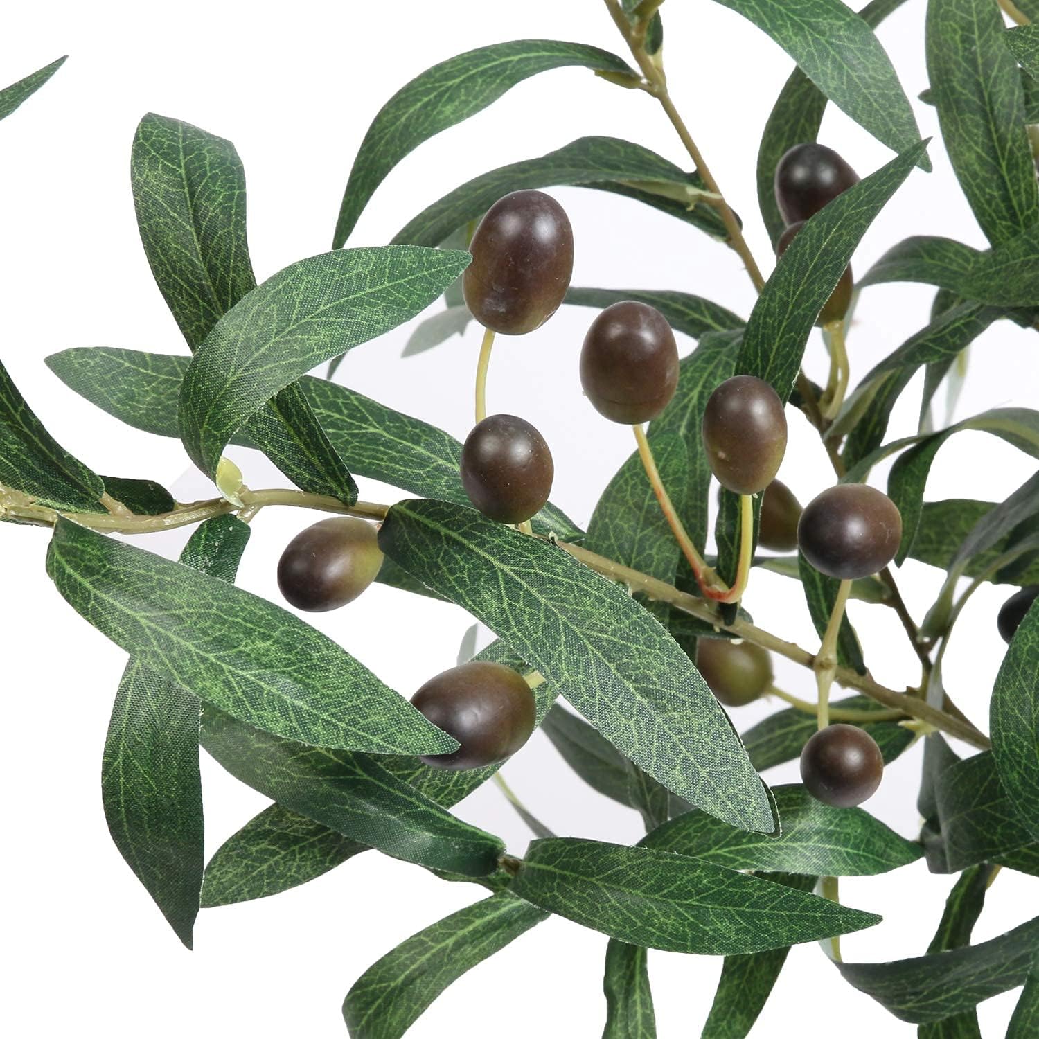 SHACOS 4 Pack Artificial Olive Branches 28 Inch