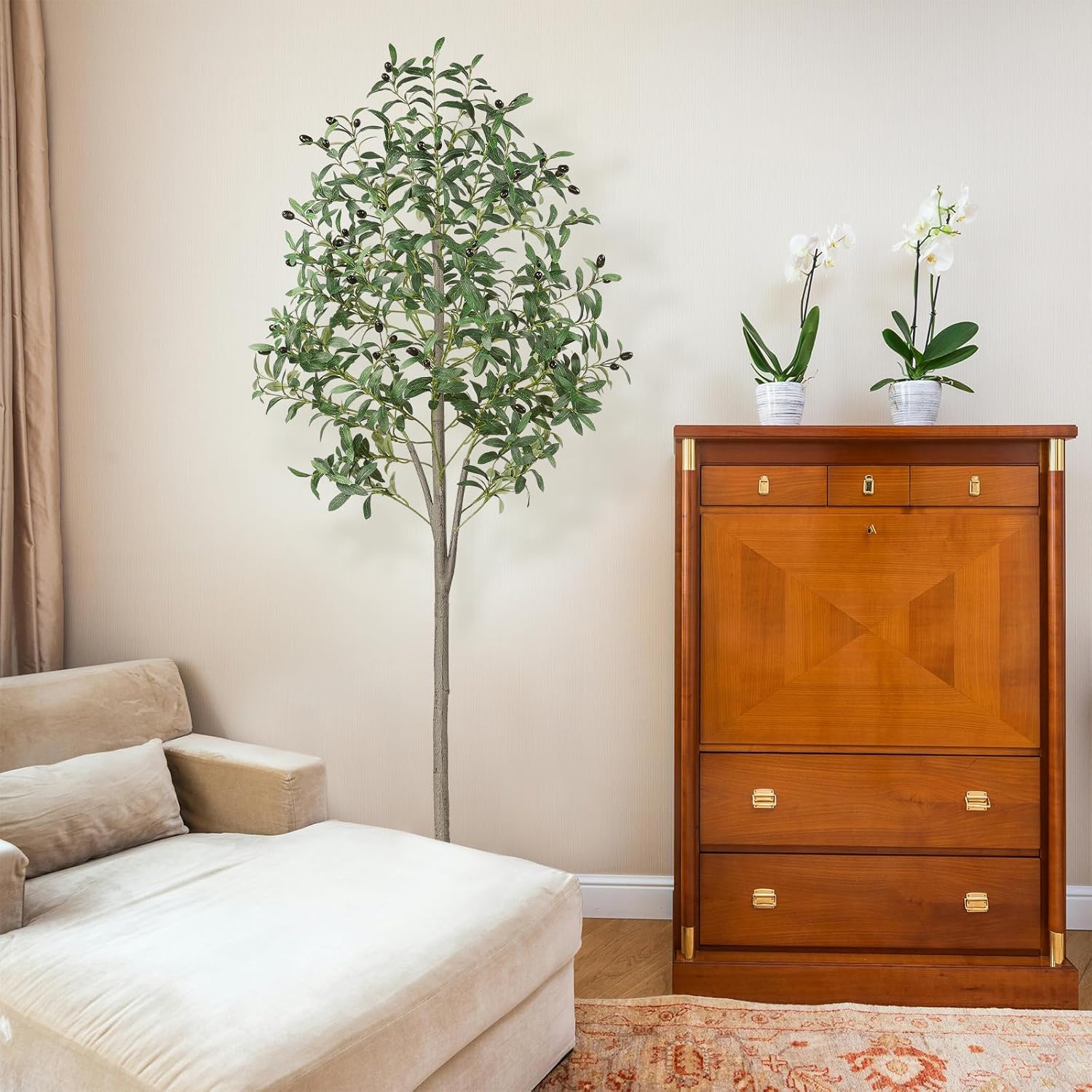 Freyalife Artificial Olive Tree 6FT Indoor Decor