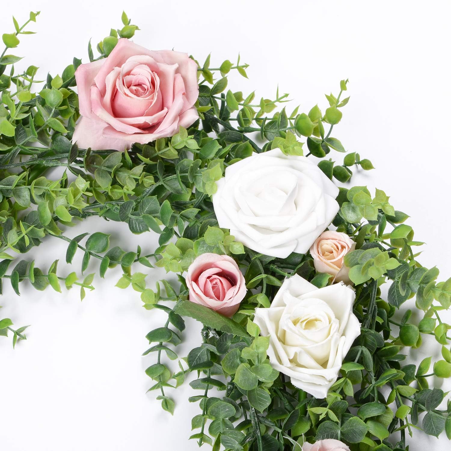 Artificial Vines Faux Eucalyptus Garland 2 Pack