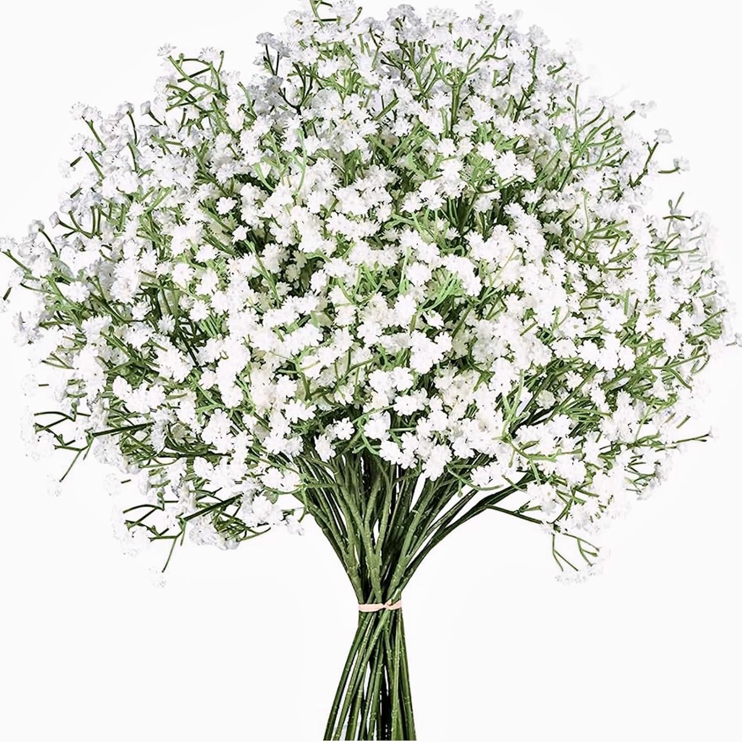 Babys Breath Artificial Flowers 6 Pcs Real Touch Wedding Decor