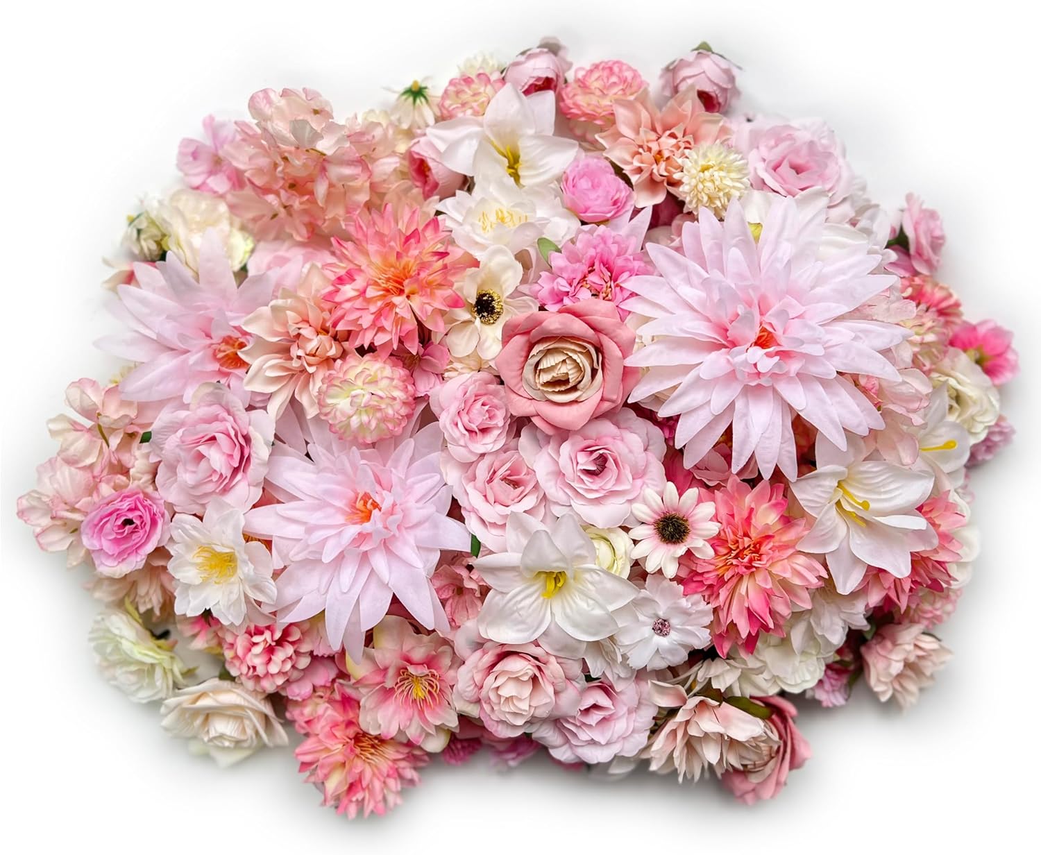 Artificial Pink Flowers Bulk for Crafts and Decor