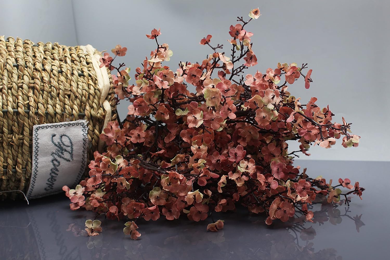 JAKY Global Babys Breath Artificial Flowers 6 Bundle Decor