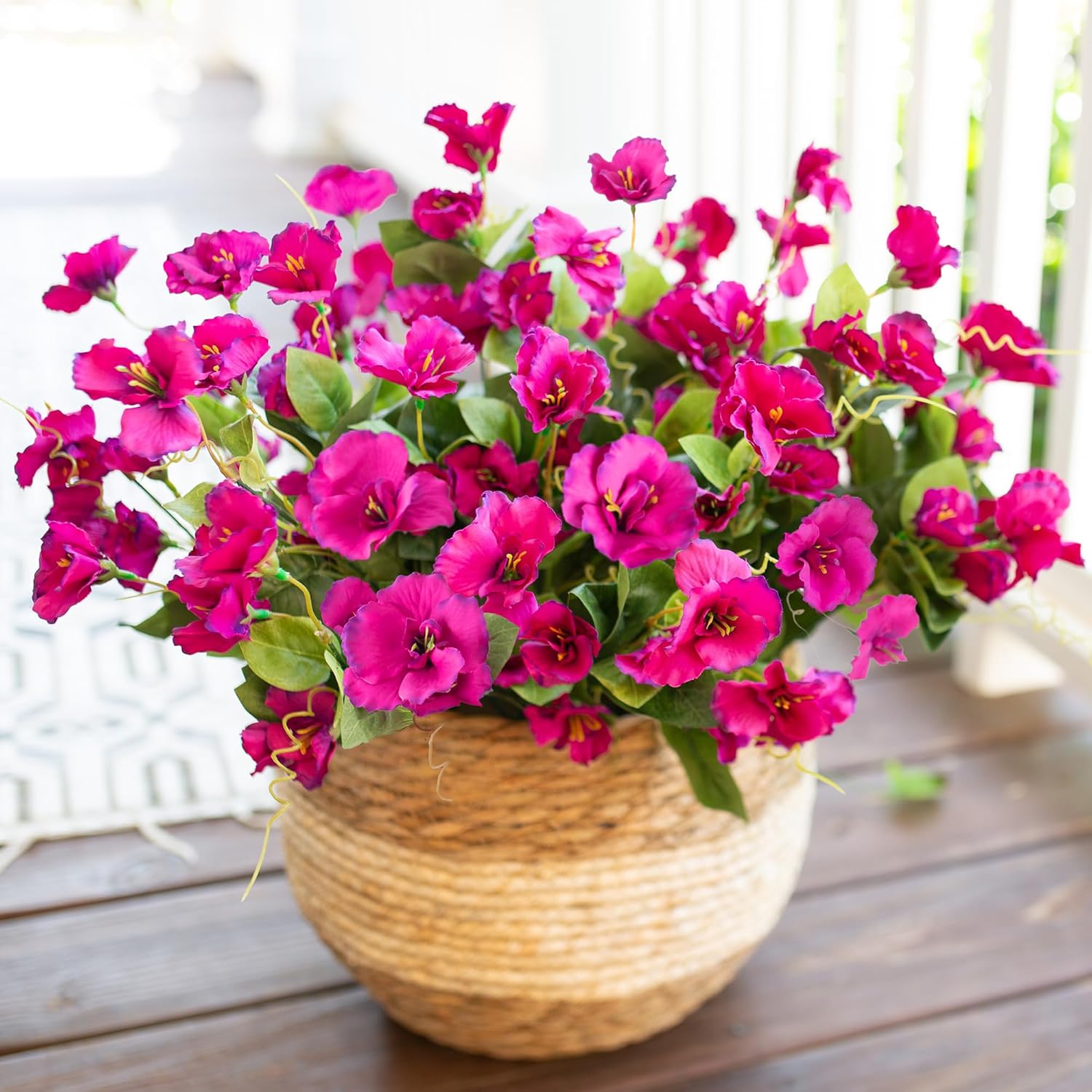 Hibiscus Artificial Flowers for Outdoor Decor