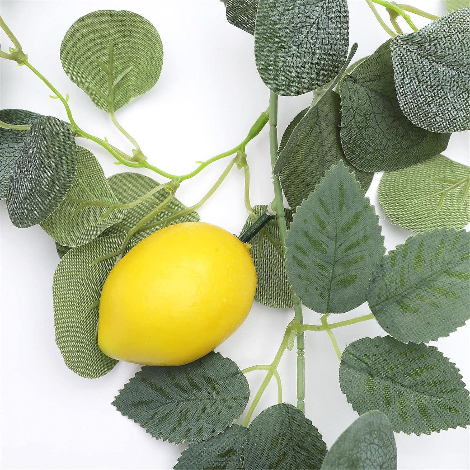 2 Pcs 128 Ft Artificial Lemon Garland for Decor