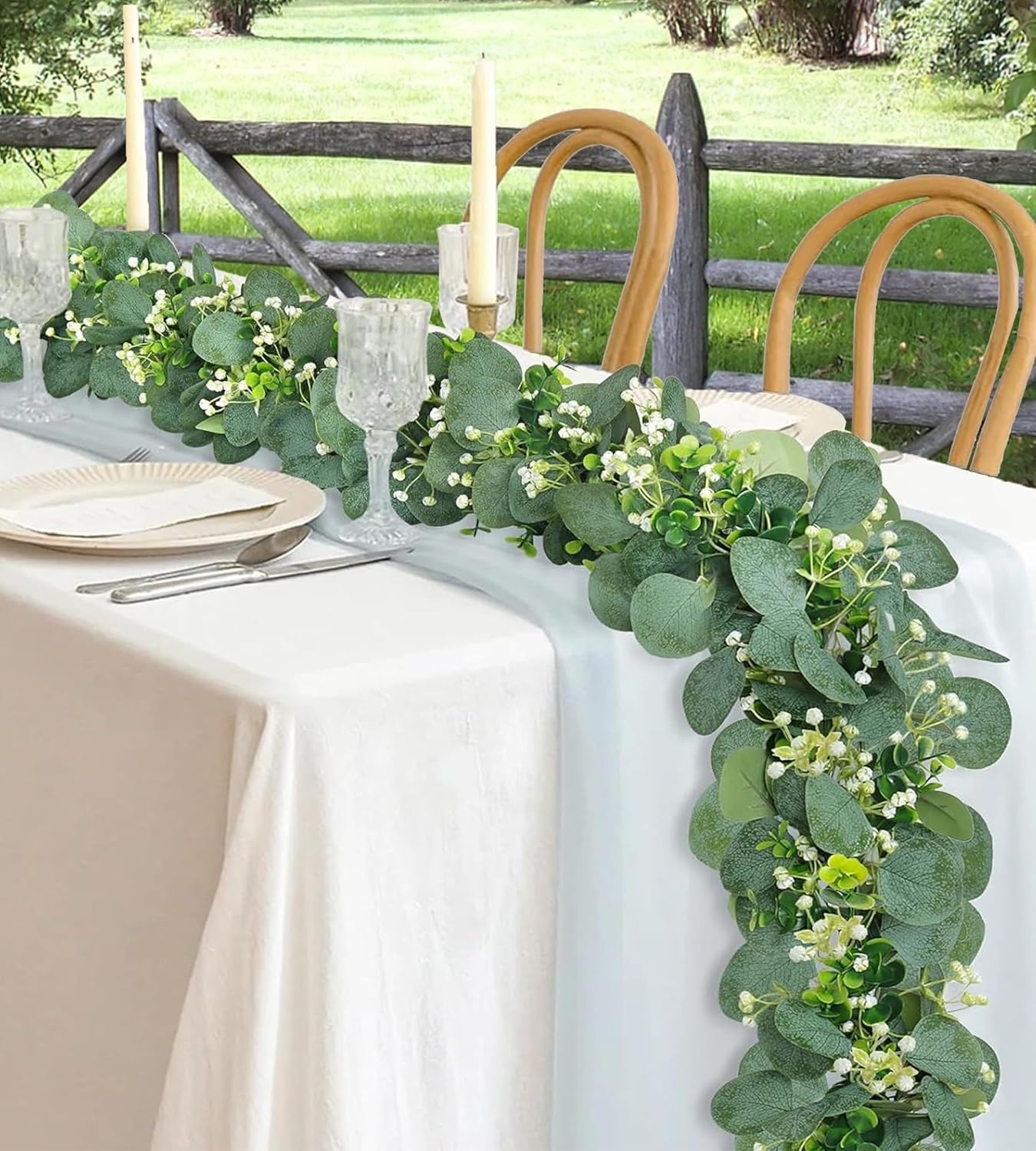 Chiyinbao Artificial Ivy Garland for Home and Decor