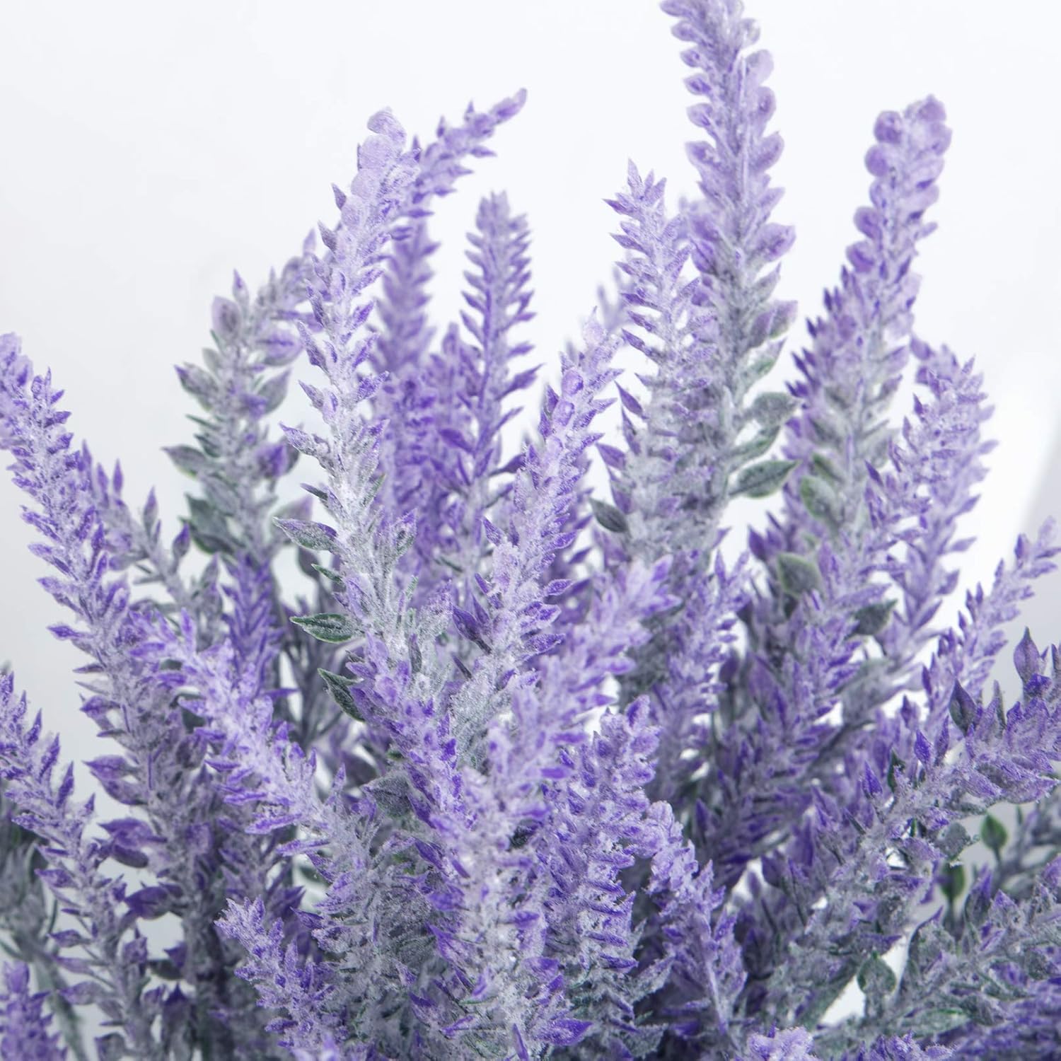 10 Bundle Artificial Lavender Flowers for Home Wedding Decor
