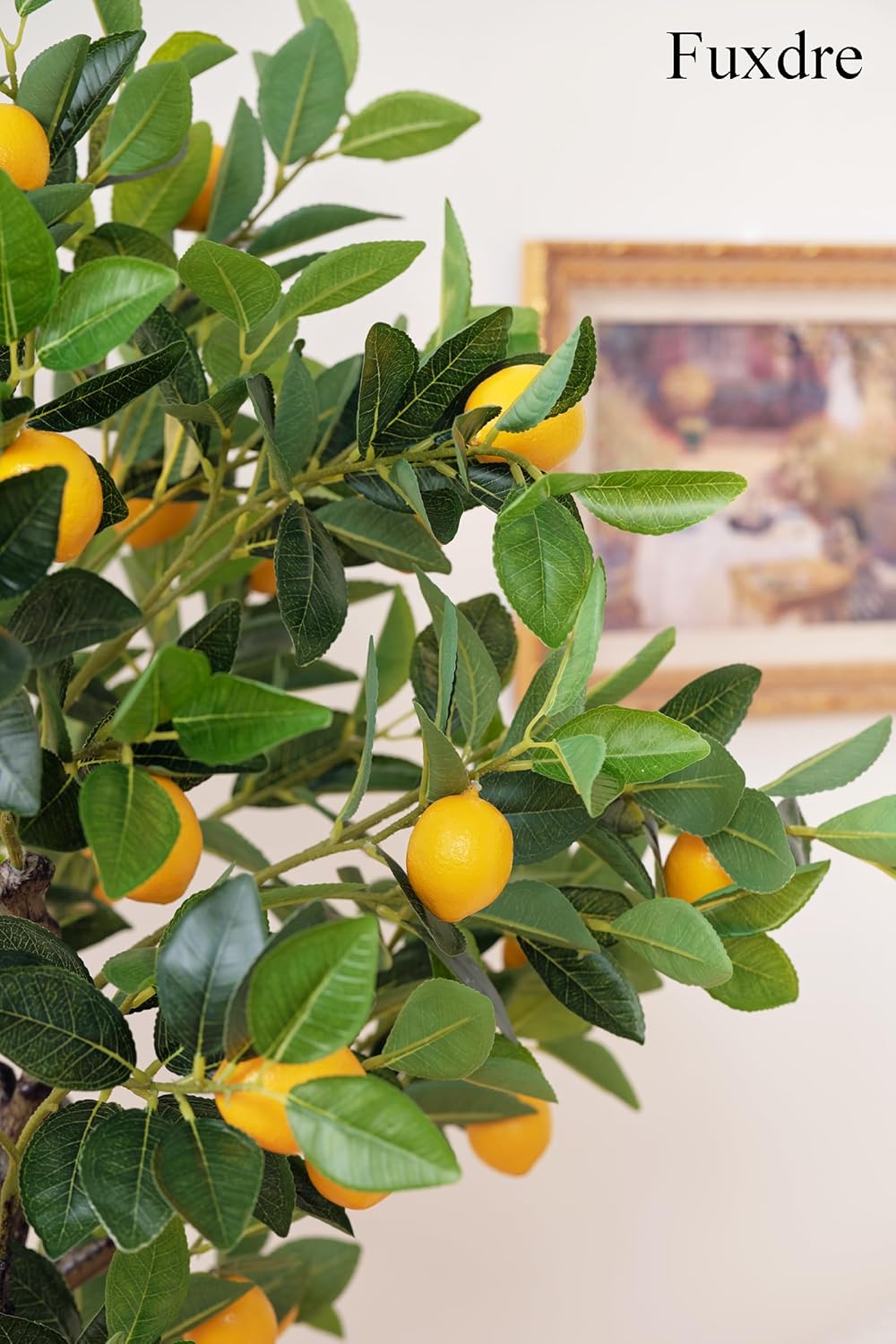 4ft Artificial Lemon Tree for Home Office Decor