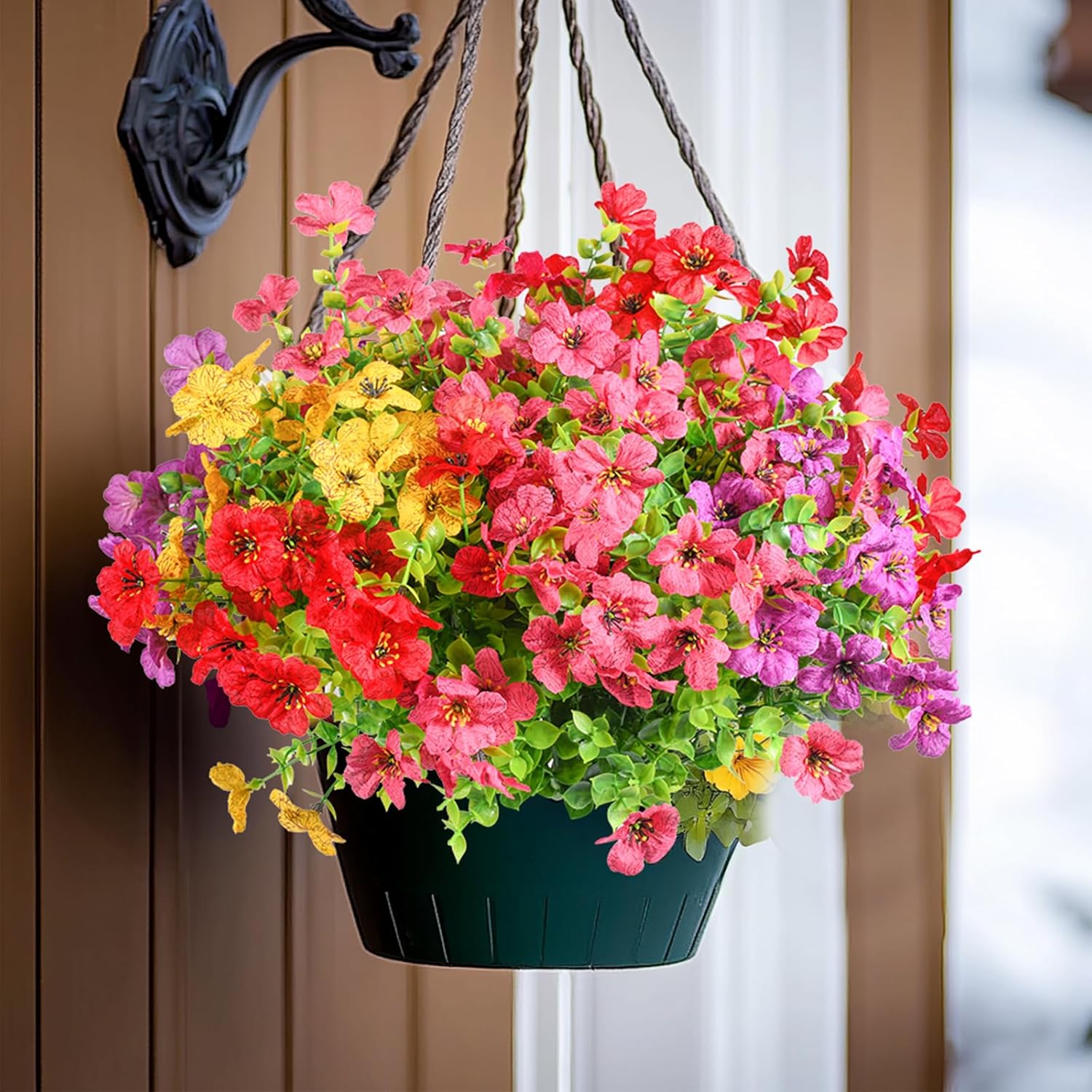12 Bundle Artificial Daisy Flowers for Outdoor Decoration