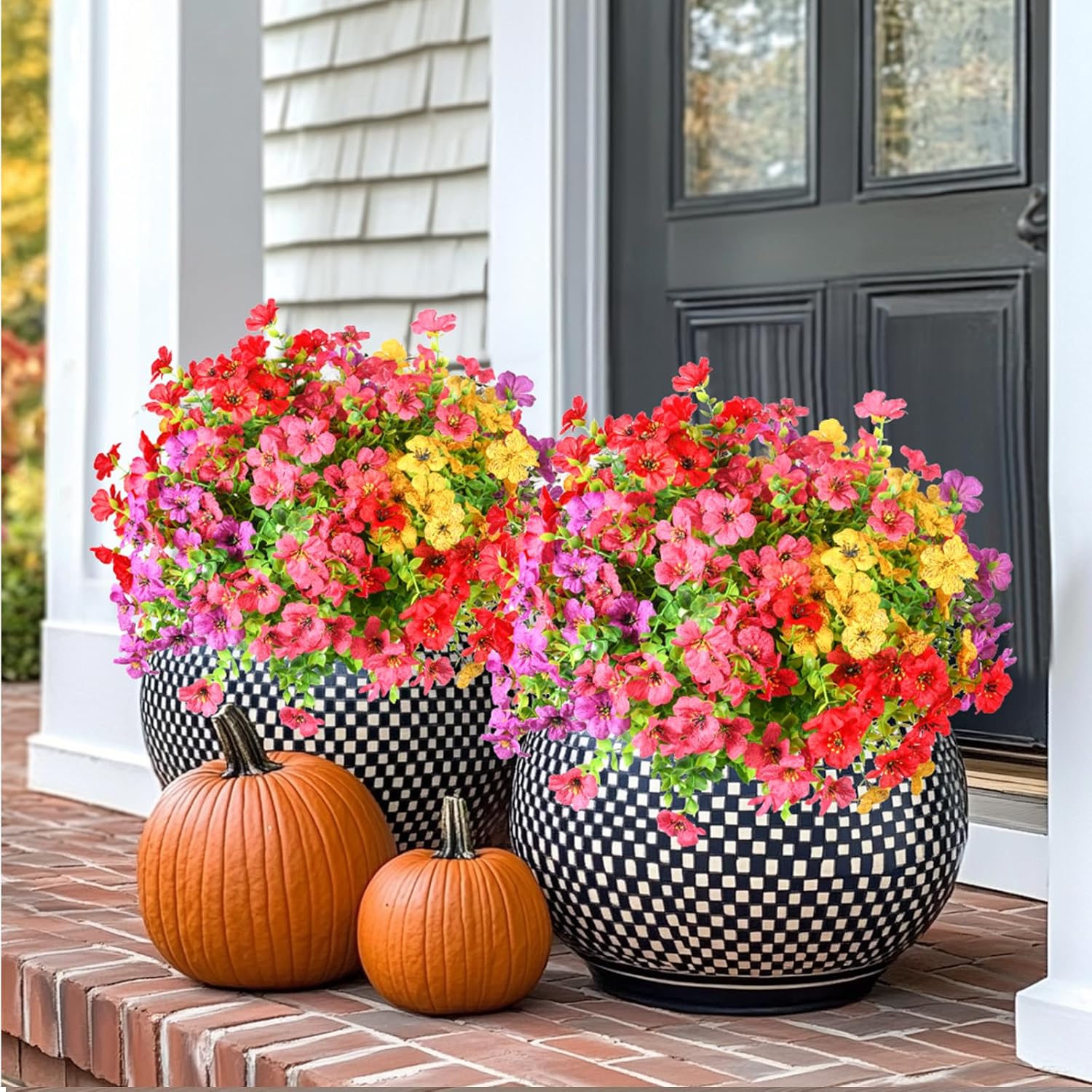 12 Bundle Artificial Daisy Flowers for Outdoor Decoration