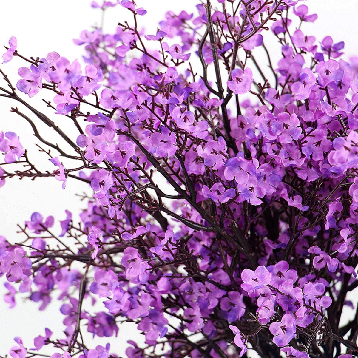 JAKY Global Artificial Flower Bouquet Purple 6 Bundle