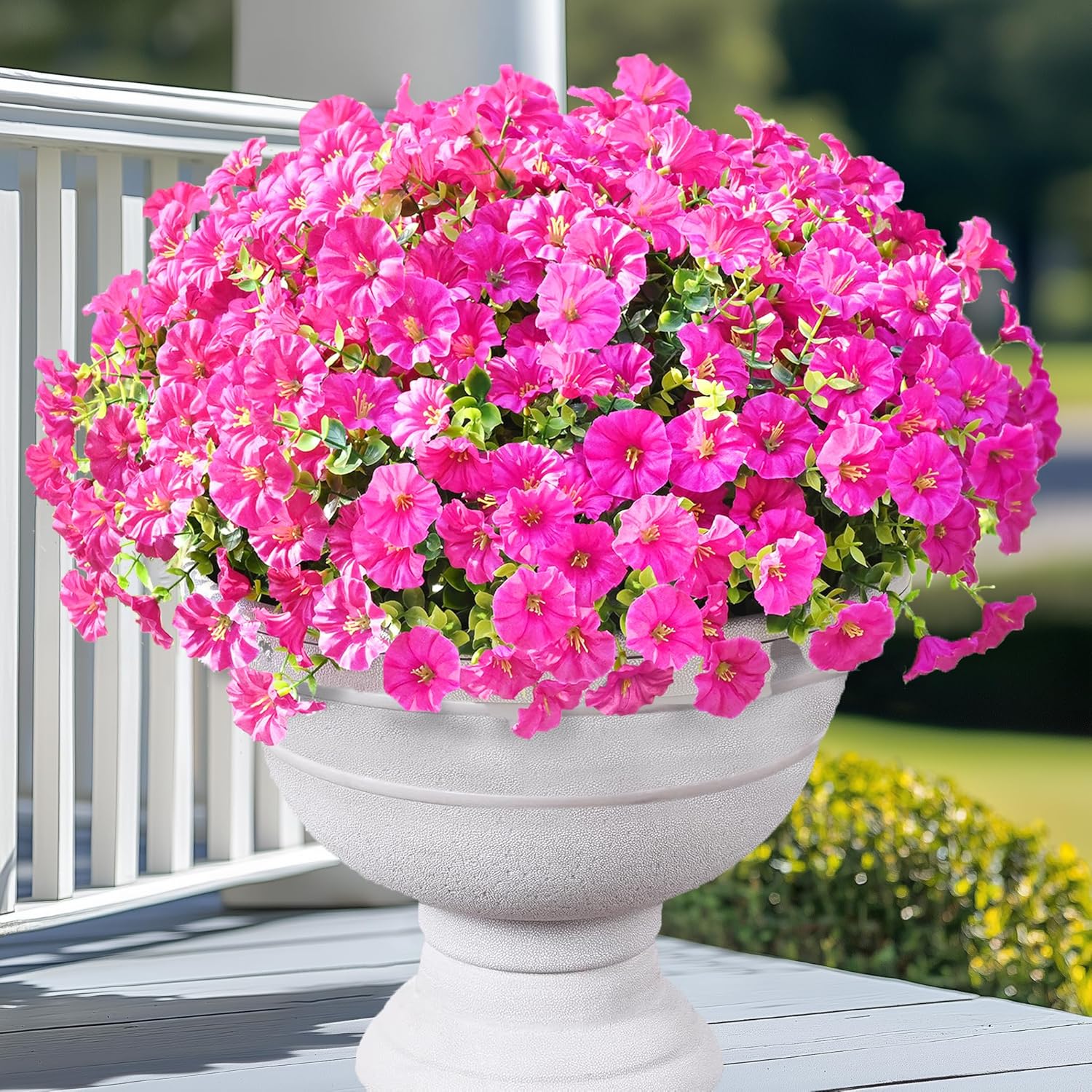 Yastouay Artificial Flowers for Outdoor Decoration